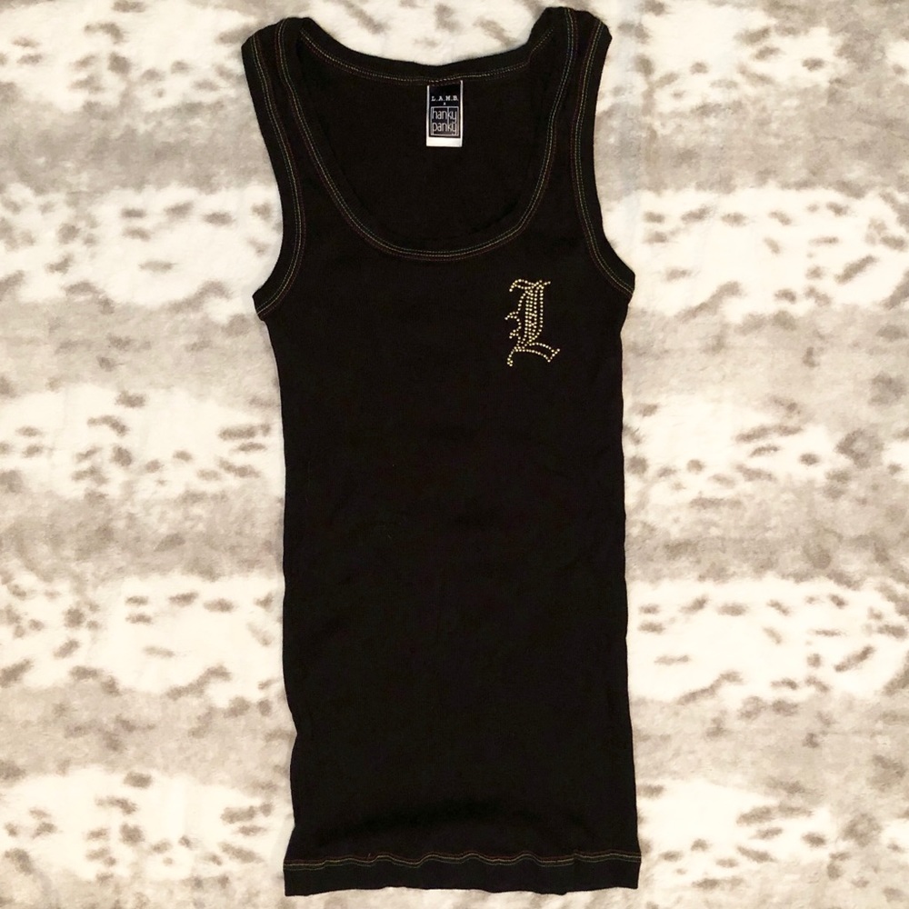 🖤 L.A.M.B. Basic Black Ribbed Tank 🖤